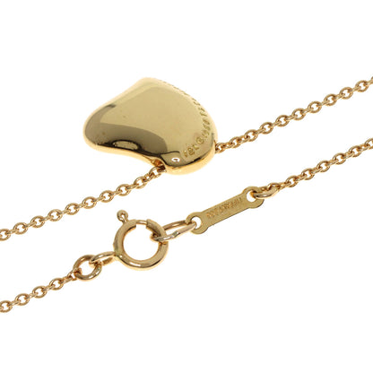 TIFFANY&Co. Full heart Necklace K18 Yellow Gold Ladies [Used]