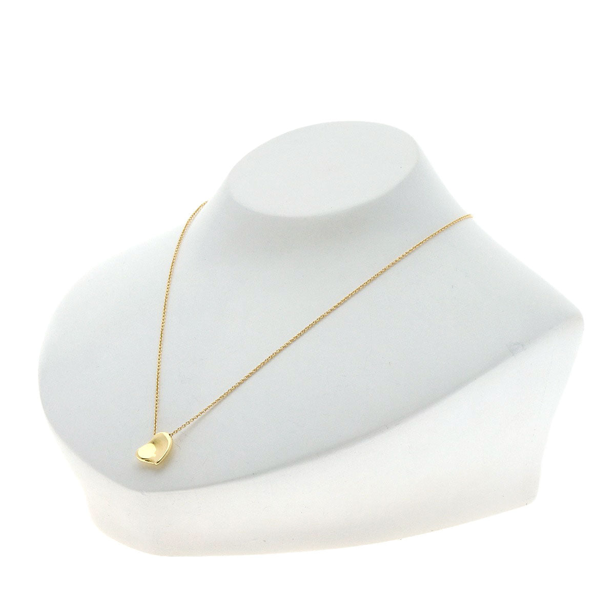 TIFFANY&Co. Full heart Necklace K18 Yellow Gold Ladies [Used]