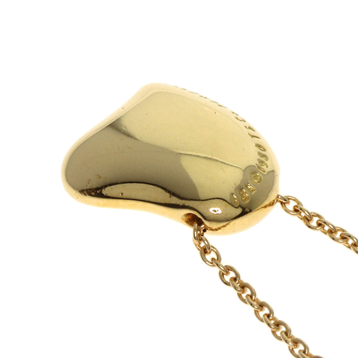 TIFFANY&Co. Full heart Necklace K18 Yellow Gold Ladies [Used]