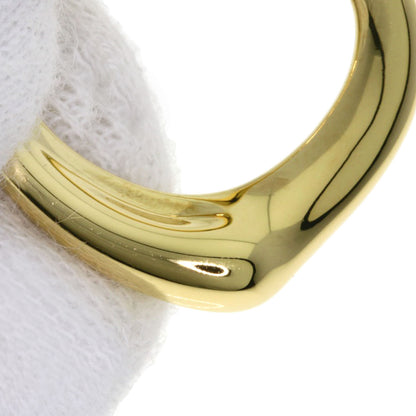 TIFFANY&Co. Open heart Necklace K18 Yellow Gold Ladies [Used]