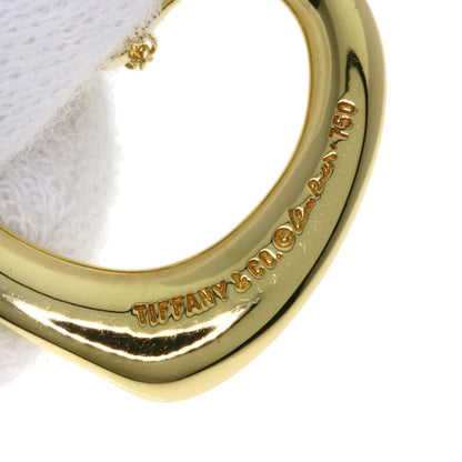 TIFFANY&Co. Open heart Necklace K18 Yellow Gold Ladies [Used]