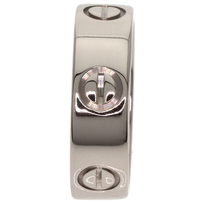 CARTIER love ring #49 Ring K18 White Gold Ladies [Used]