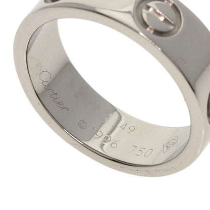 CARTIER love ring #49 Ring K18 White Gold Ladies [Used]