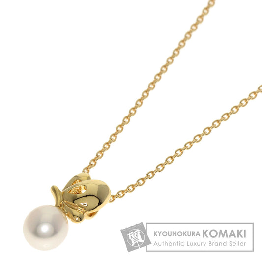 TASAKI Akoya pearl Pearl Necklace K18 Yellow Gold Ladies [Used]