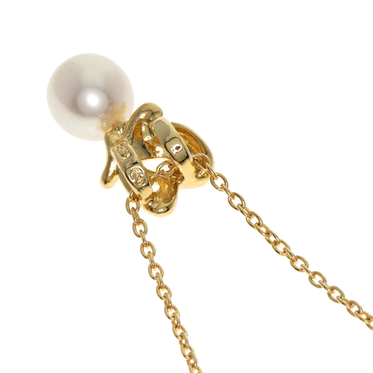 TASAKI Akoya pearl Pearl Necklace K18 Yellow Gold Ladies [Used]