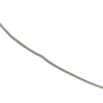 TASAKI Black Pearl Pearl Wire Necklace K18 White Gold Ladies [Used]