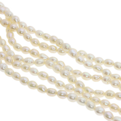 TASAKI Freshwater Pearl Pearl Long Triple Necklace K18 Yellow Gold Ladies [Used]