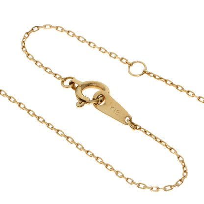 AHKAH Spindleigh Cross Necklace K18 Yellow Gold Ladies [Used]