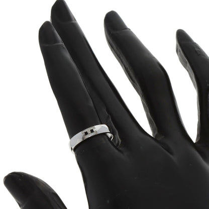 HERMES Ever Hercules Diamond #49 Ring K18 White Gold Ladies [Used]