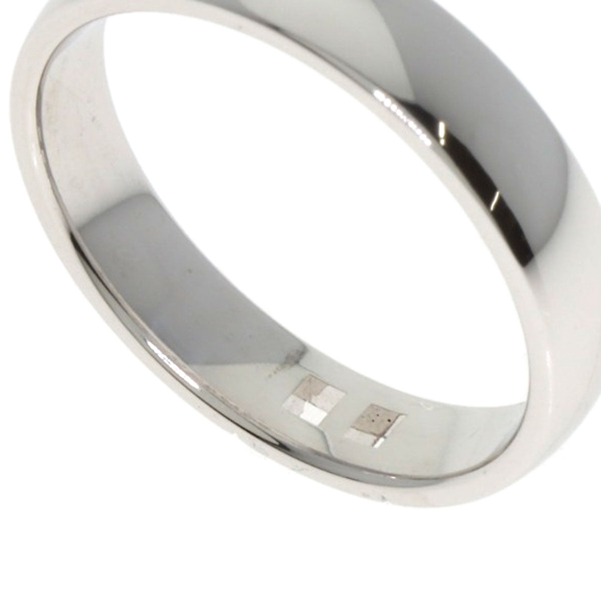 HERMES Ever Hercules Diamond #49 Ring K18 White Gold Ladies [Used]