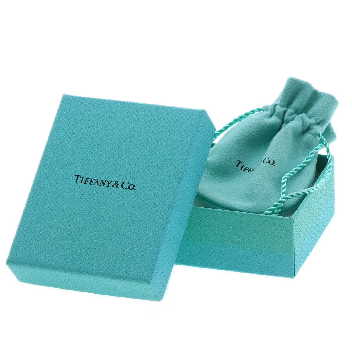 TIFFANY&Co. Bean Small Diamond Necklace K18 Yellow Gold Ladies [Used]