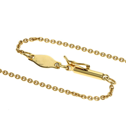 TIFFANY&Co. Heart Diamond Necklace K18 Yellow Gold Ladies [Used]