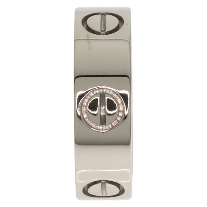 CARTIER love ring #50 Ring K18 White Gold Ladies [Used]