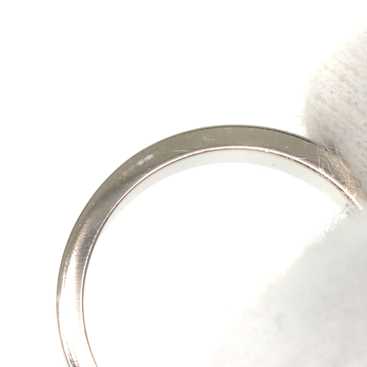 CARTIER love ring #50 Ring K18 White Gold Ladies [Used]