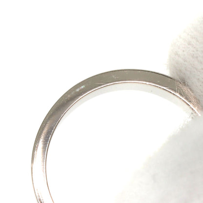 CARTIER love ring #50 Ring K18 White Gold Ladies [Used]