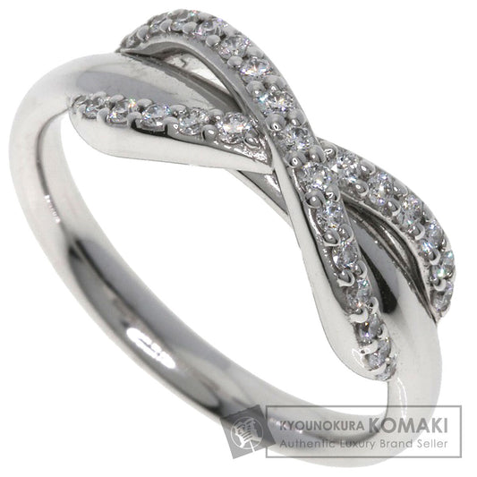 TIFFANY&Co. Infinity Diamond Ring K18 White Gold Ladies [Used]