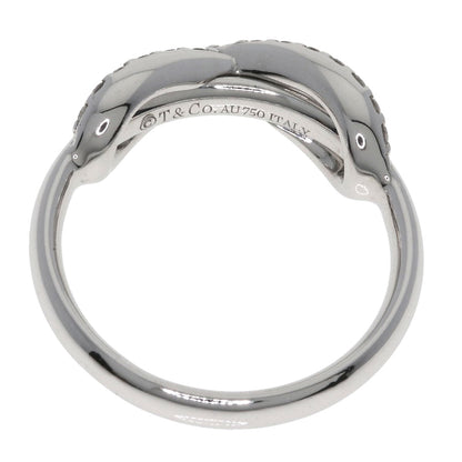 TIFFANY&Co. Infinity Diamond Ring K18 White Gold Ladies [Used]