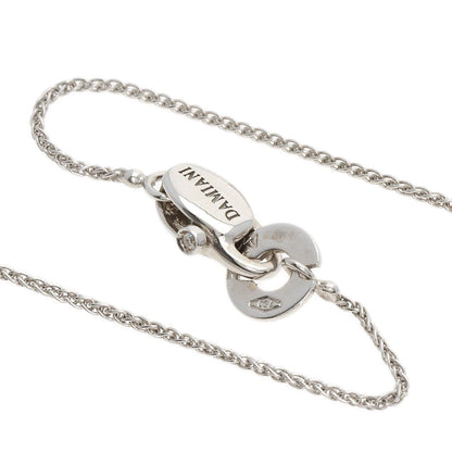 Damiani Mystery Cross Diamond Necklace K18 White Gold Ladies [Used]