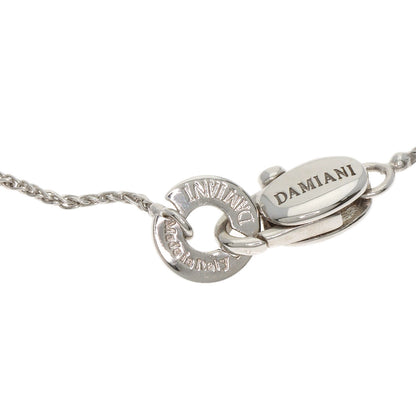 Damiani Mystery Cross Diamond Necklace K18 White Gold Ladies [Used]