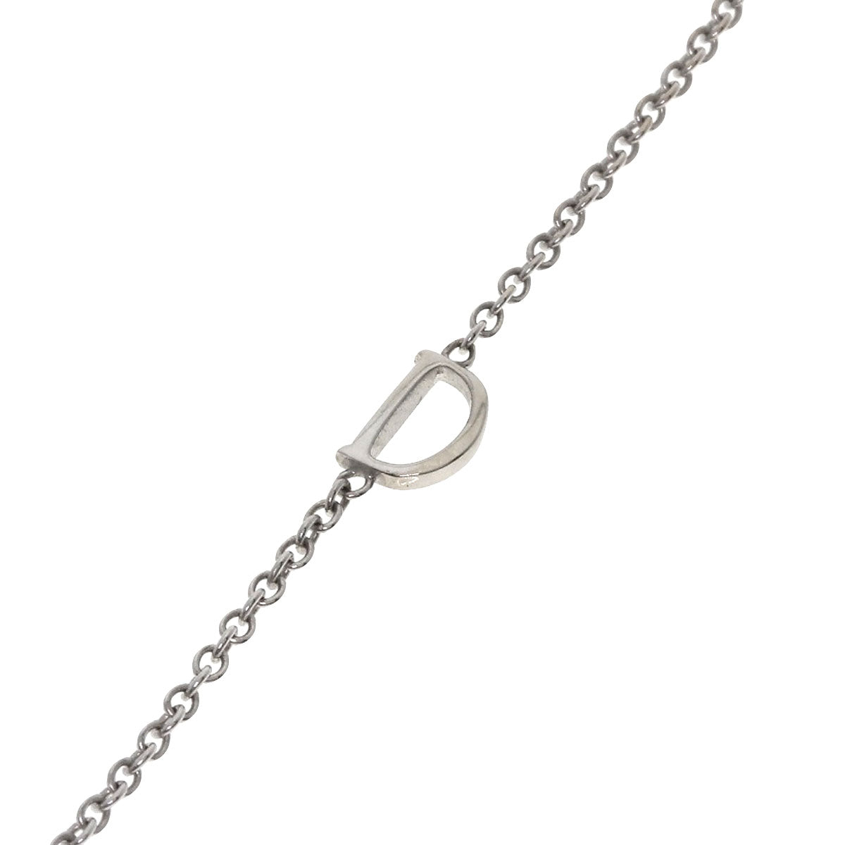 Damiani Cross Full Pavé Diamond Necklace K18 White Gold Ladies [Used]