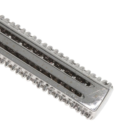 Damiani Cross Full Pavé Diamond Necklace K18 White Gold Ladies [Used]