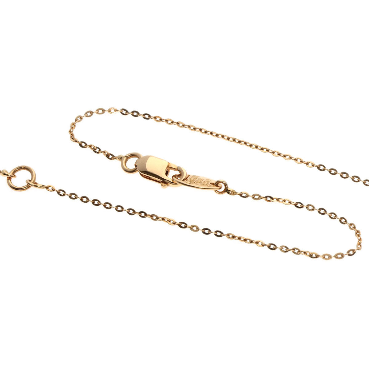 Damiani San Lorezo Pink Sapphire Diamond Necklace K18 Pink Gold Ladies [Used]