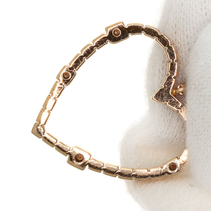 Damiani San Lorezo Pink Sapphire Diamond Necklace K18 Pink Gold Ladies [Used]