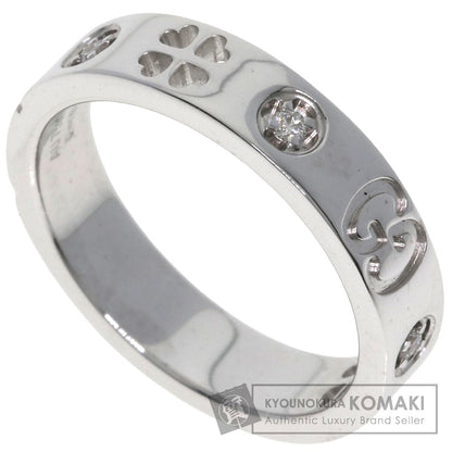 GUCCI Icon Amor Forever Diamond Ring K18 White Gold Ladies [Used]