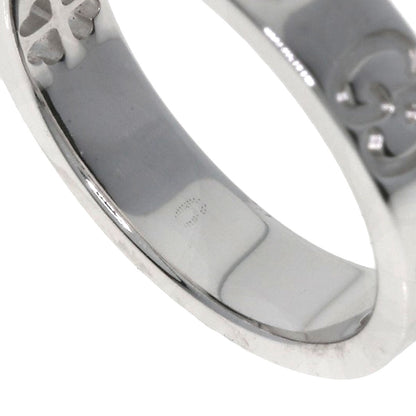 GUCCI Icon Amor Forever Diamond Ring K18 White Gold Ladies [Used]