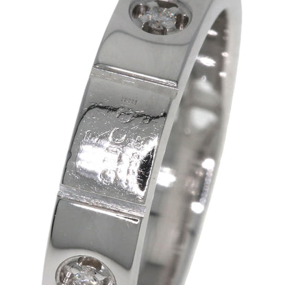 GUCCI Icon Amor Forever Diamond Ring K18 White Gold Ladies [Used]