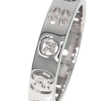 GUCCI Icon Amor Forever Diamond Ring K18 White Gold Ladies [Used]
