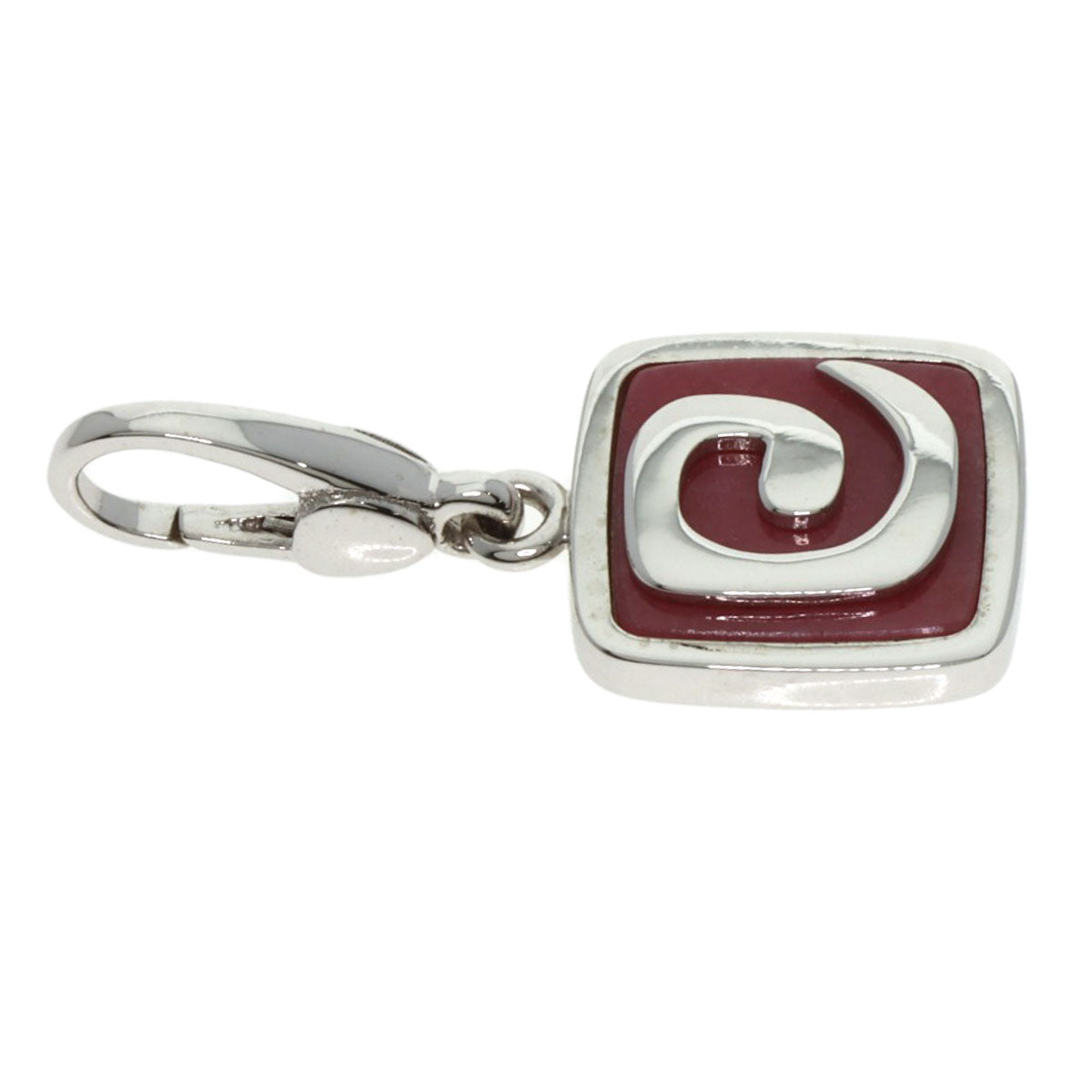 BVLGARI Road Ride Charm Pendant top K18 White Gold Ladies [Used]