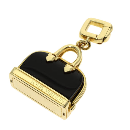 LOUIS VUITTON Alma Onyx Charm Pendant top K18 Yellow Gold Ladies [Used]
