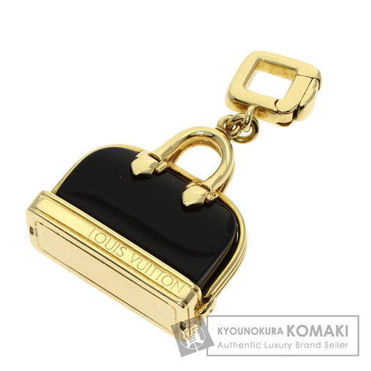 LOUIS VUITTON Alma Onyx Charm Pendant top K18 Yellow Gold Ladies [Used]
