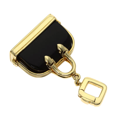 LOUIS VUITTON Alma Onyx Charm Pendant top K18 Yellow Gold Ladies [Used]