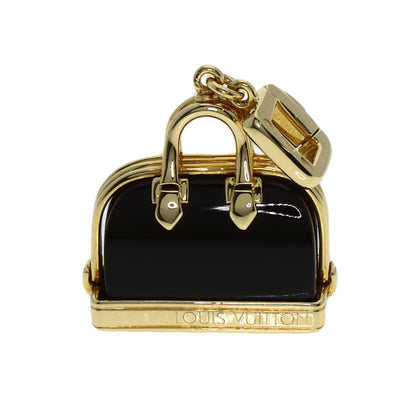 LOUIS VUITTON Alma Onyx Charm Pendant top K18 Yellow Gold Ladies [Used]
