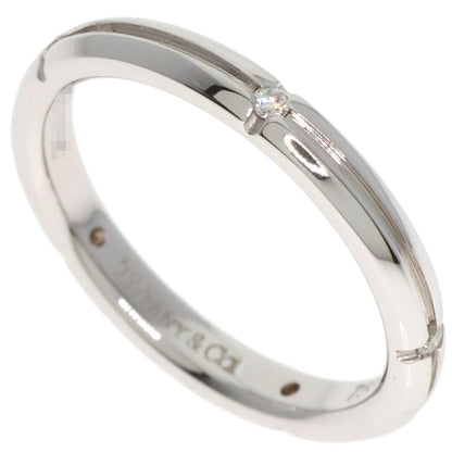 TIFFANY&Co. Streamerica 5P Diamond Ring K18 White Gold Ladies [Used]