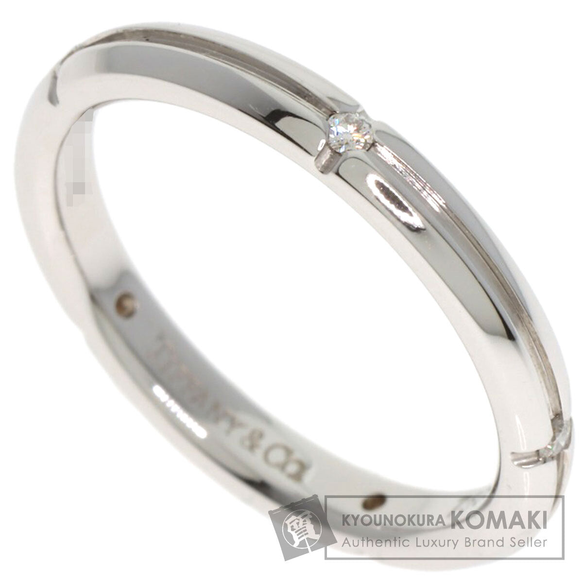 TIFFANY&Co. Streamerica 5P Diamond Ring K18 White Gold Ladies [Used]