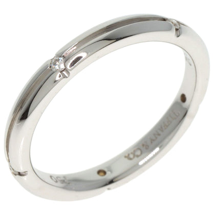 TIFFANY&Co. Streamerica 5P Diamond Ring K18 White Gold Ladies [Used]