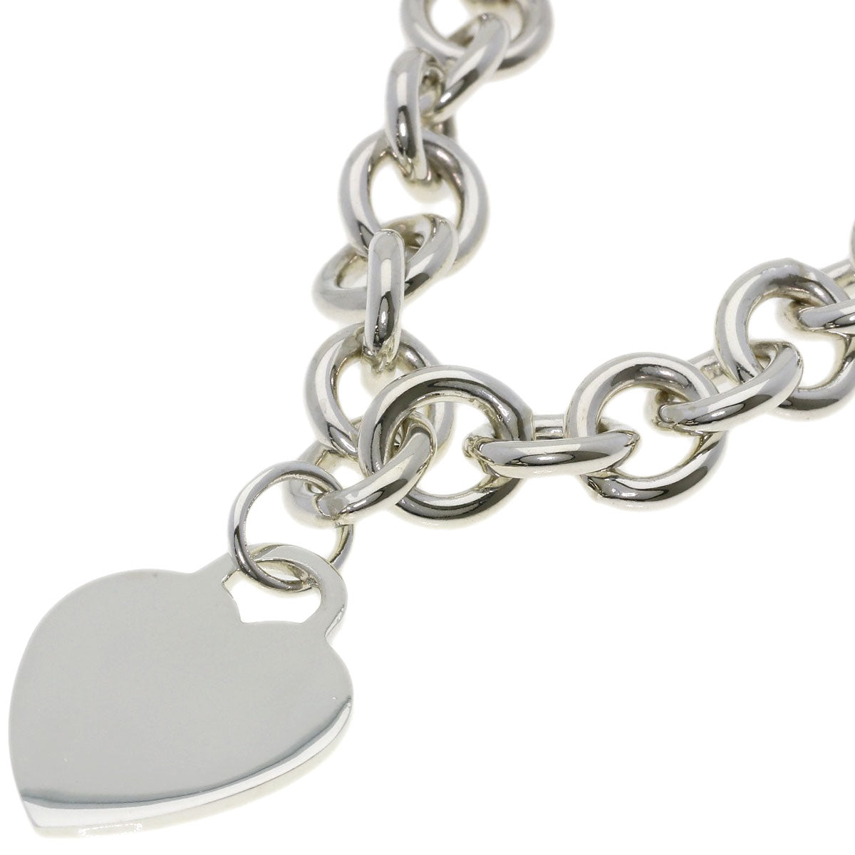 TIFFANY&Co. Return to heart Necklace Silver Ladies [Used]