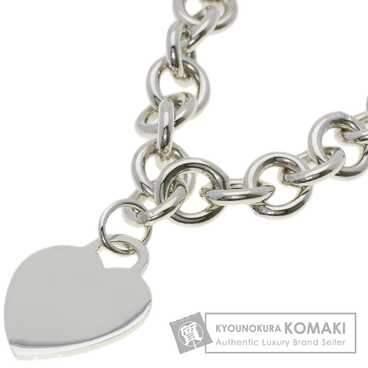 TIFFANY&Co. Return to heart Necklace Silver Ladies [Used]