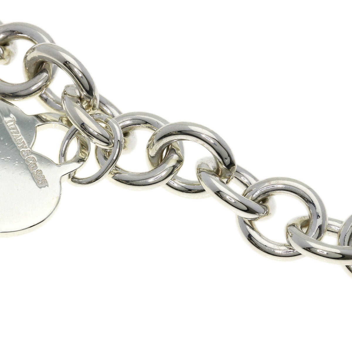 TIFFANY&Co. Return to heart Necklace Silver Ladies [Used]