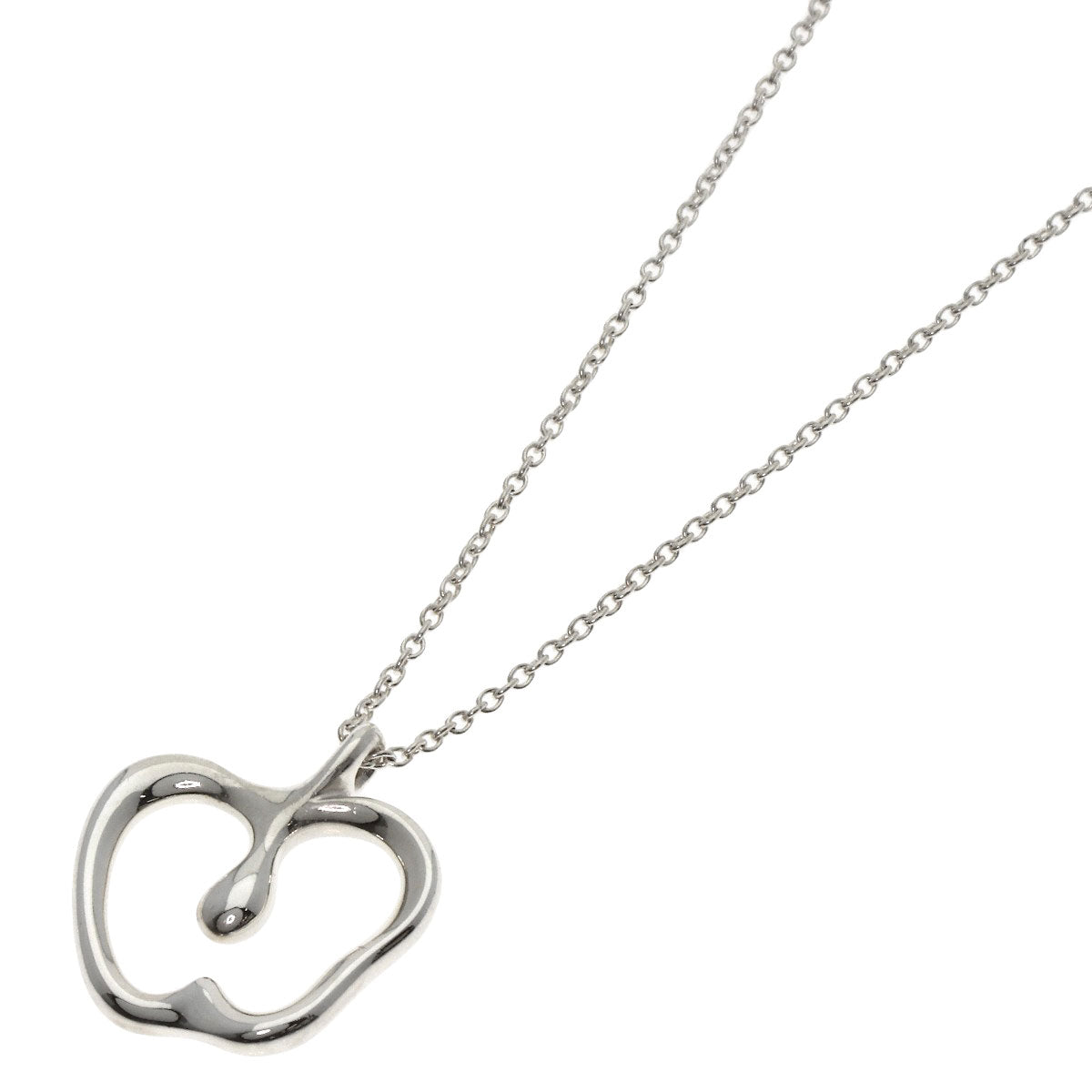 TIFFANY&Co. Apple Necklace Silver Ladies [Used]