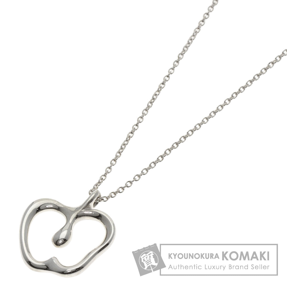 TIFFANY&Co. Apple Necklace Silver Ladies [Used]