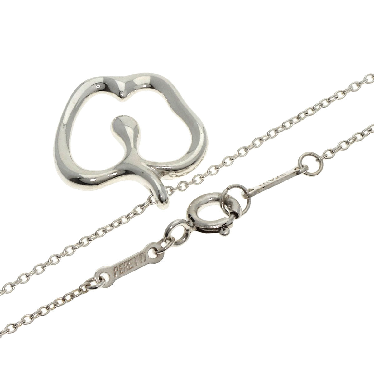 TIFFANY&Co. Apple Necklace Silver Ladies [Used]