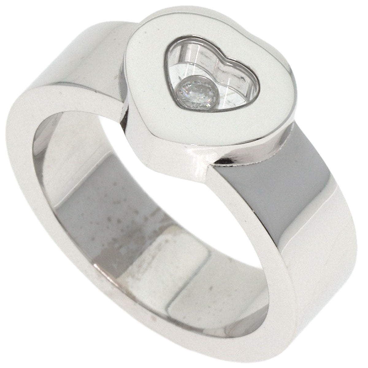 Chopard Happy diamond Ring K18 White Gold Ladies [Used]
