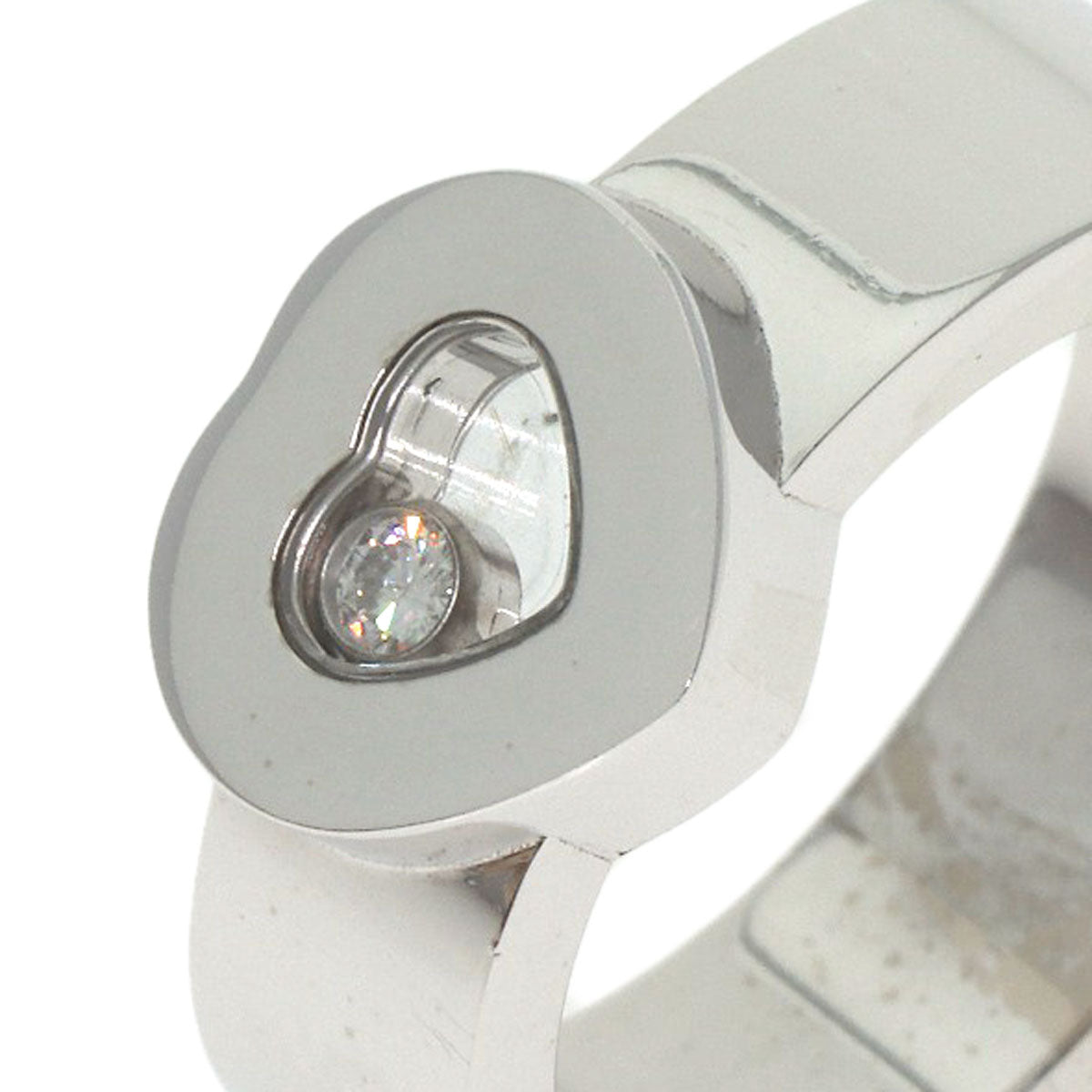 Chopard Happy diamond Ring K18 White Gold Ladies [Used]