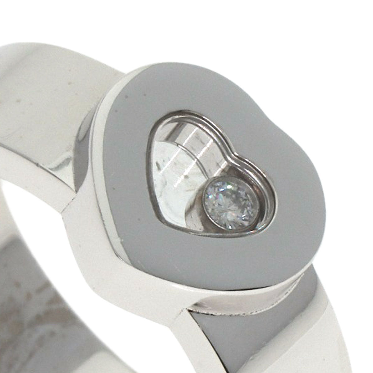 Chopard Happy diamond Ring K18 White Gold Ladies [Used]