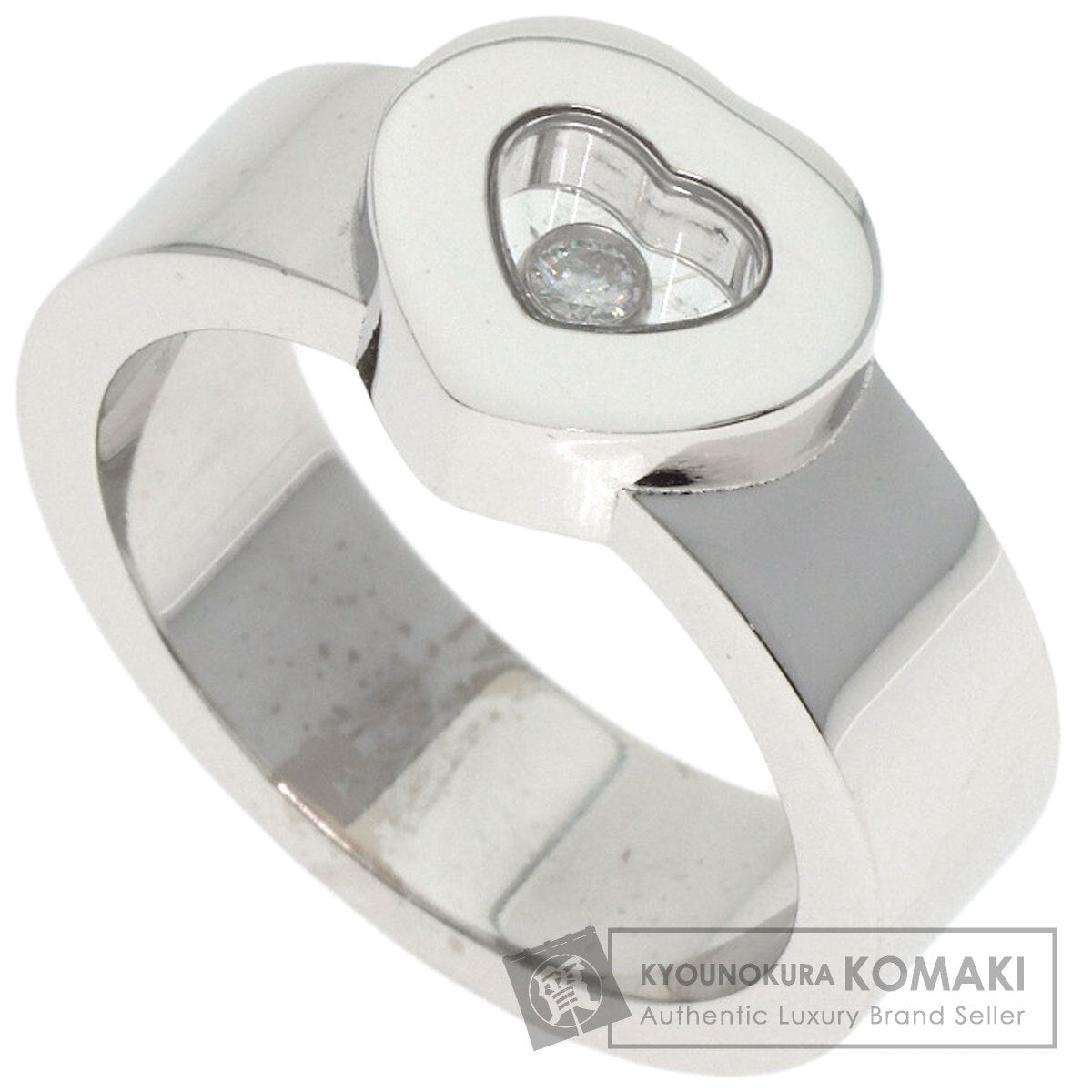 Chopard Happy diamond Ring K18 White Gold Ladies [Used]