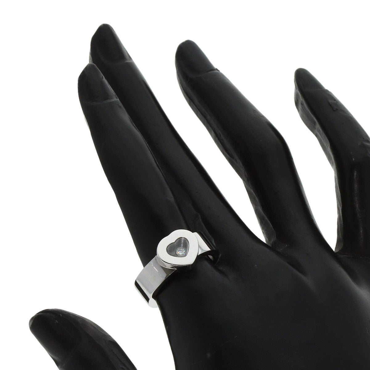 Chopard Happy diamond Ring K18 White Gold Ladies [Used]